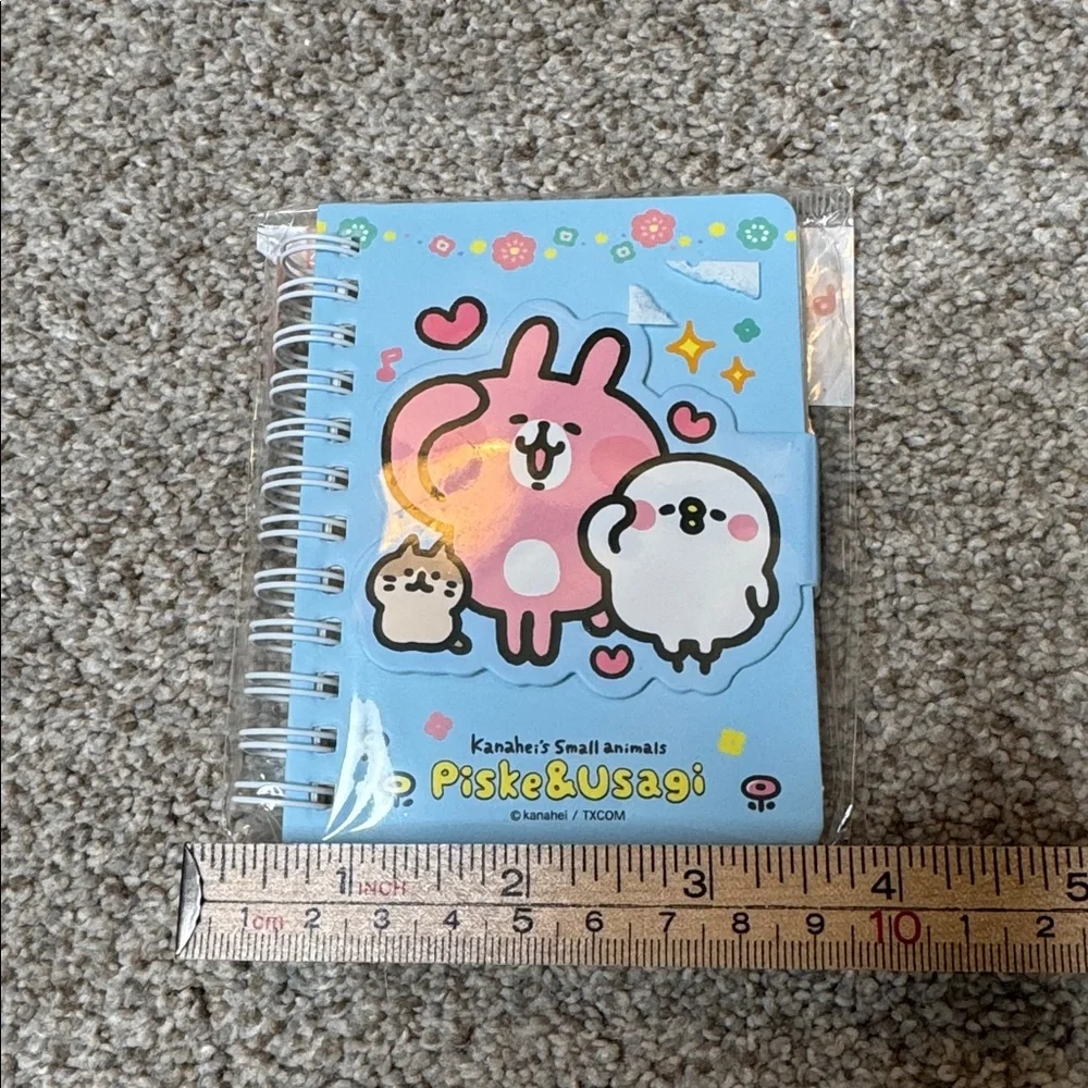 Kanahei Piske & Usagi Mini Spiral Notebook Japanese Kawaii NWT